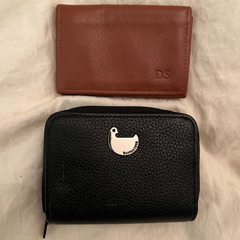 Lot of 2 card holders BUXTON LEVENGER❌SOLD❌